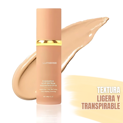 LumiBase™ | Base de maquillaje con protección solar UV