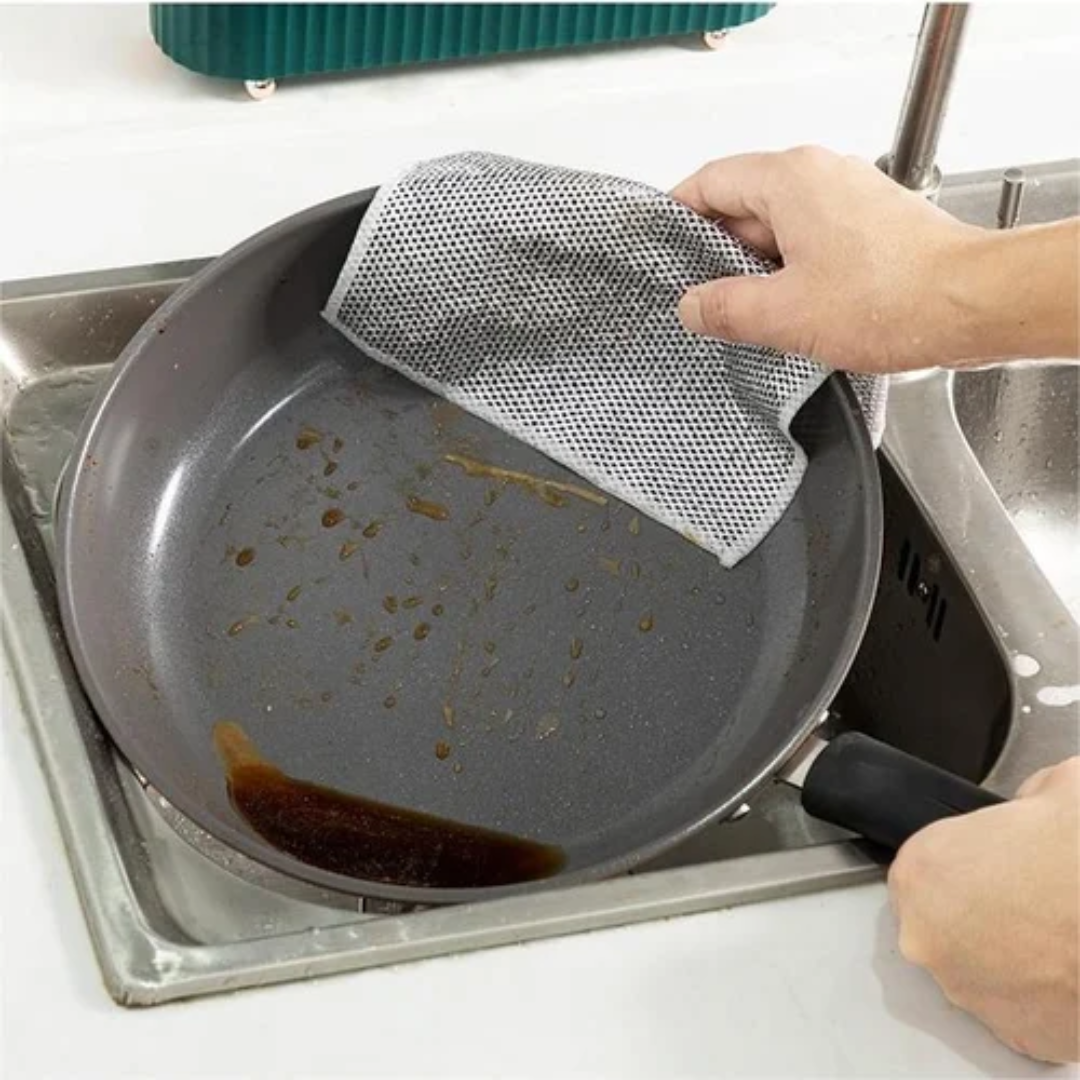 TRAPO DE ALAMBRE BRILLOMAX - ELIMINA TODO TIPO DE MANCHAS, HASTA LAS MÁS FUERTES