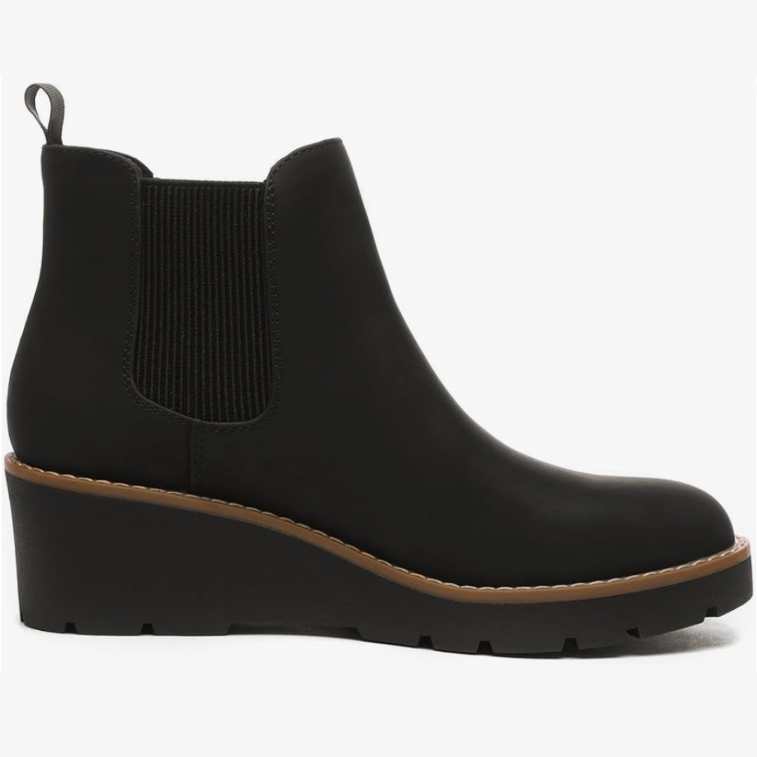 Lori | Botín impermeable con cuña ortopédica