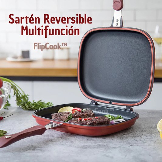 FlipCook: Sartén Reversible Multifunción