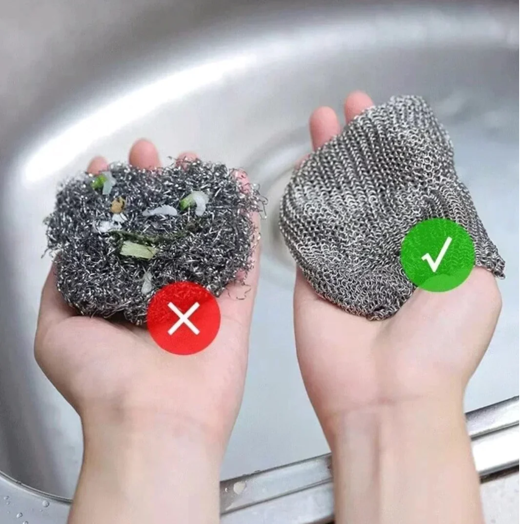 TRAPO DE ALAMBRE BRILLOMAX - ELIMINA TODO TIPO DE MANCHAS, HASTA LAS MÁS FUERTES