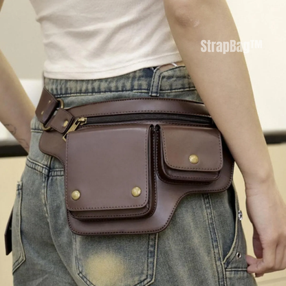 StrapBag: Cartuchera Ajustable de Piel