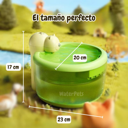 WaterPets: Bebedero filtrante para mascotas