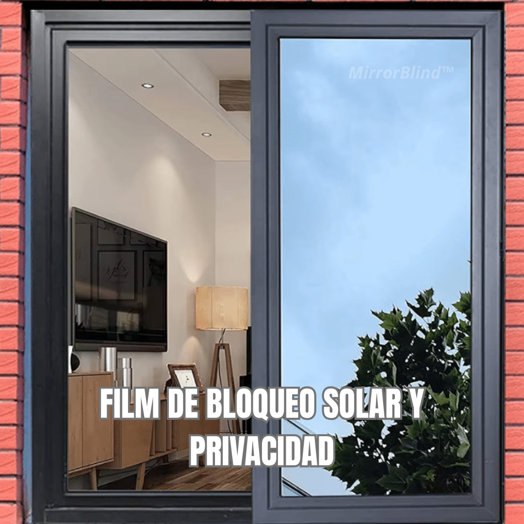 MirrorBlind: Film de Bloqueo Solar y Privacidad