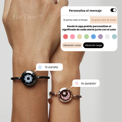 ForTwo: Pulseras de Conexión Táctiles