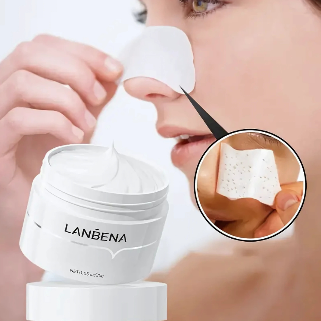 LANBENA Mascarilla Antipuntos Negros con Aloe Vera y Ácido Hialurónico