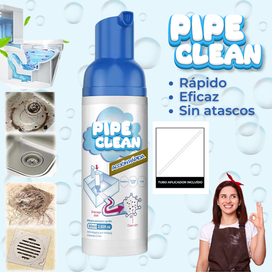 PipeClean | Espuma limpiadora de tuberías