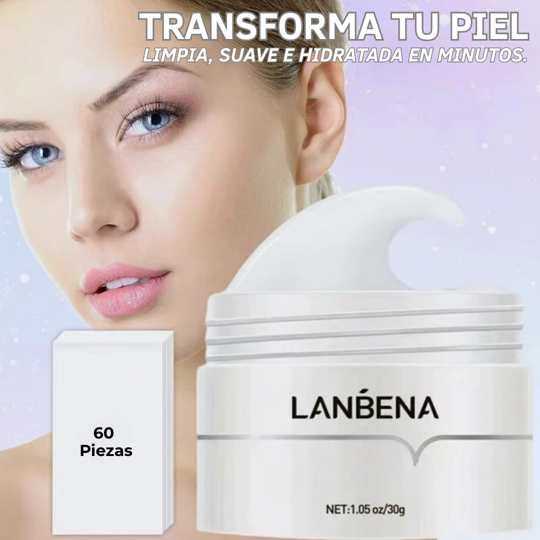LANBENA Mascarilla Antipuntos Negros con Aloe Vera y Ácido Hialurónico