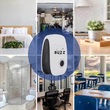 BuzzOff ® | Repelente eléctrico de plagas domésticas