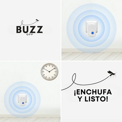BuzzOff ® | Repelente eléctrico de plagas domésticas
