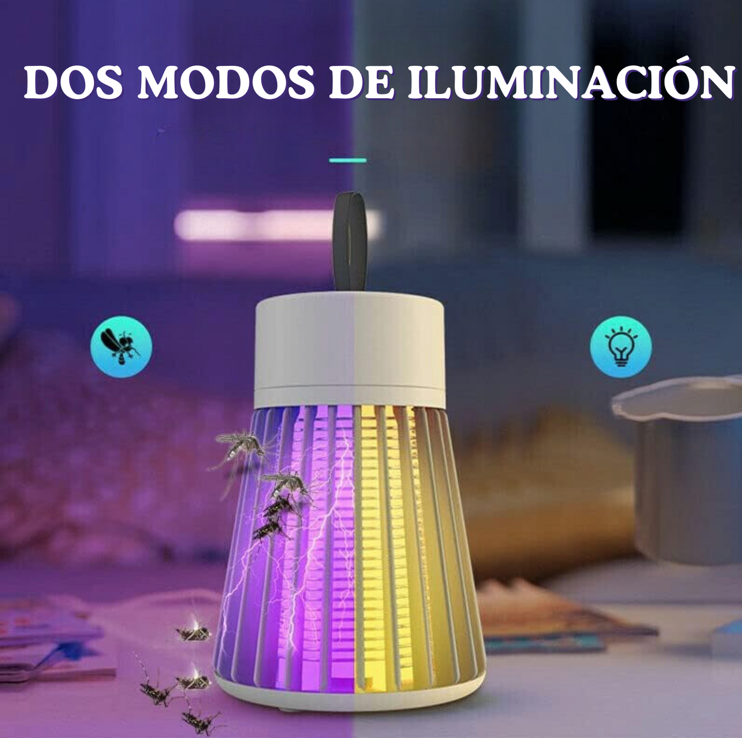BUZZGUARD™  | LÁMPARA ANTIMOSQUITOS