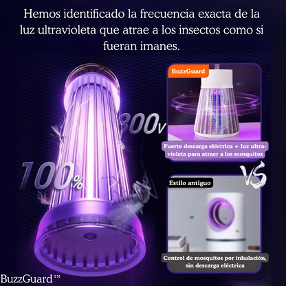 BUZZGUARD™  | LÁMPARA ANTIMOSQUITOS