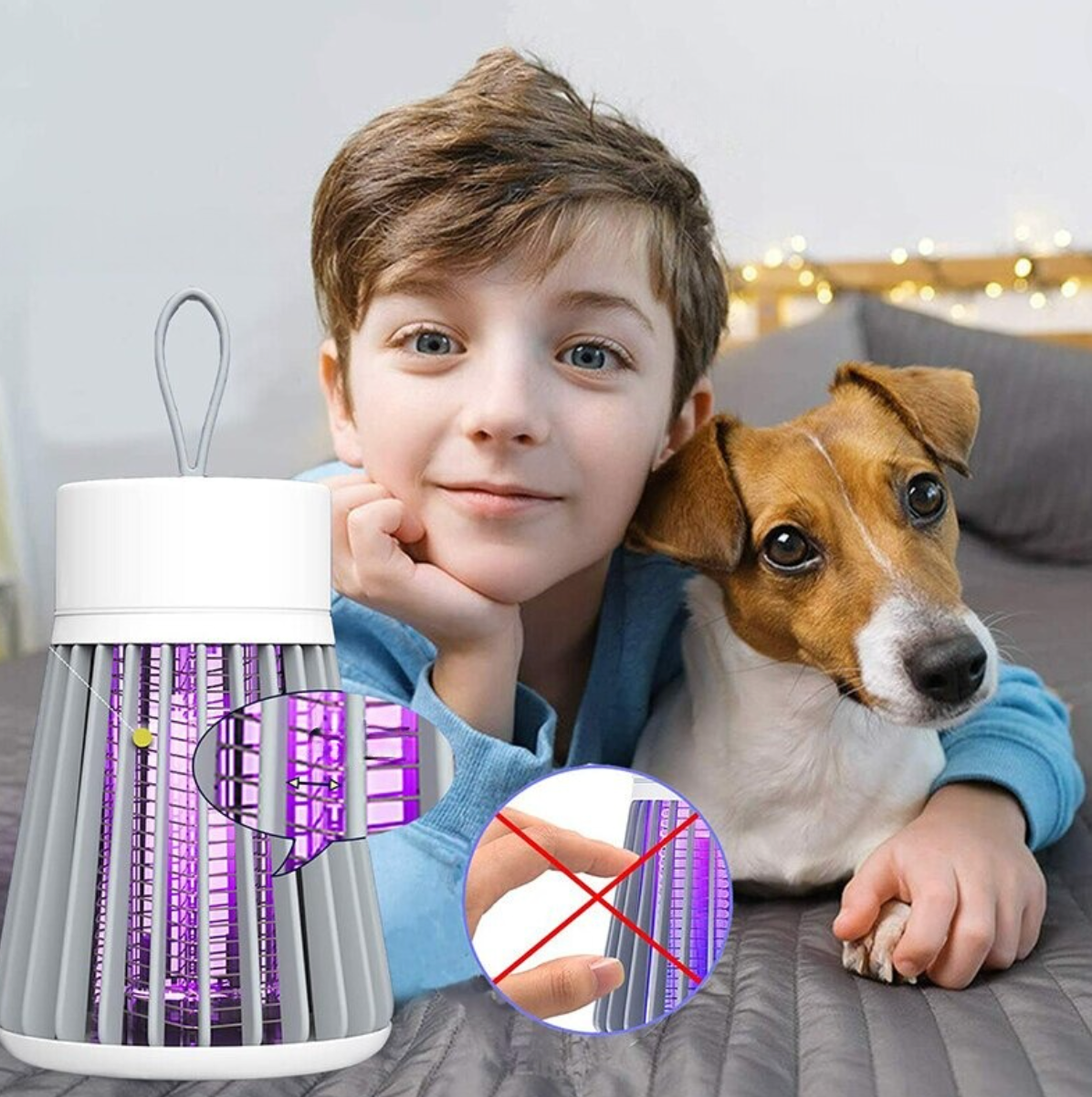 BUZZGUARD™  | LÁMPARA ANTIMOSQUITOS