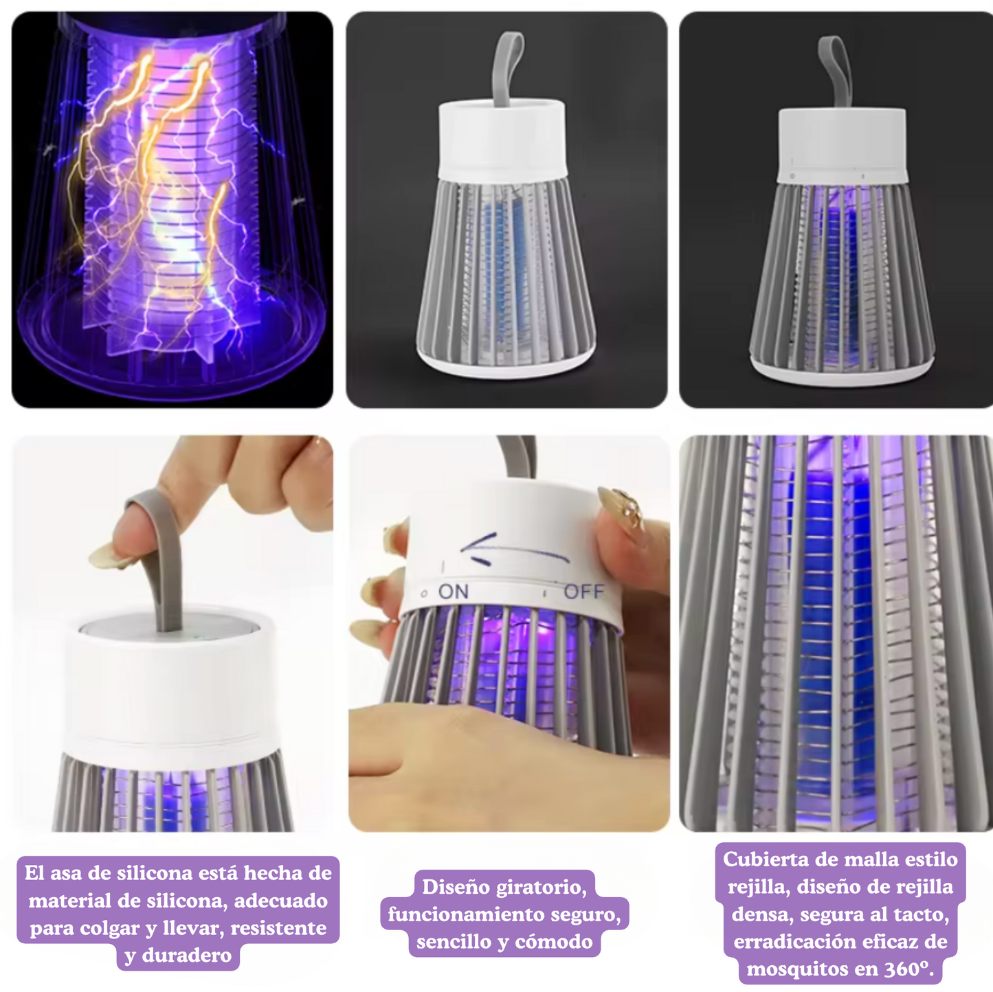 BUZZGUARD™  | LÁMPARA ANTIMOSQUITOS