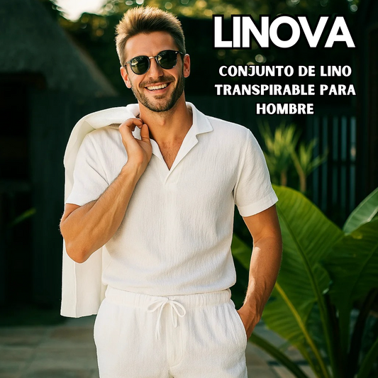 Linova | Conjunto de Lino Transpirable para hombre