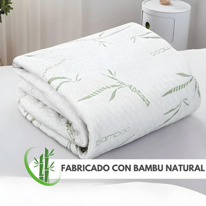 BambuGuard – Protector de Colchón Impermeable, Antiácaros y Transpirable