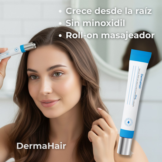 DermaHair: Serum Roll-on para crecimiento del cabello