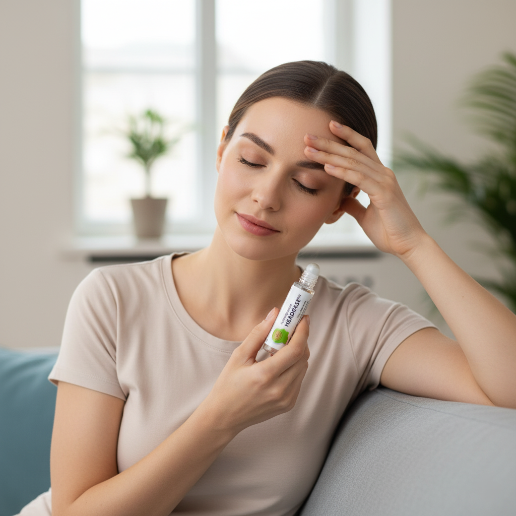 HeadEase™ – Roll-On Natural Antimigrañas