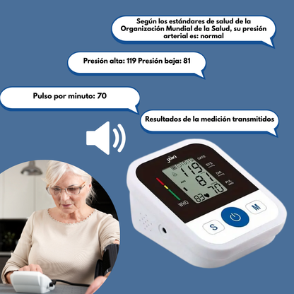 HeartTrack™ – Tensiómetro Digital de Brazo