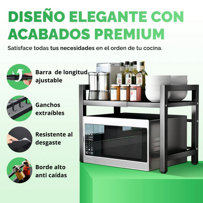 KitchenMax: El Estante Inteligente que Transforma tu Cocina