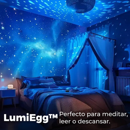 LumiEgg™ – Proyector LED 360° con Música Relajante