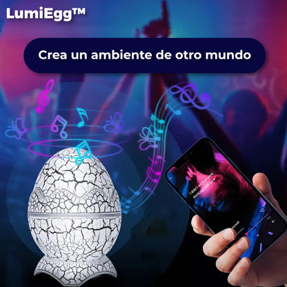 LumiEgg™ – Proyector LED 360° con Música Relajante