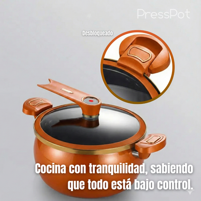 PressPot: Olla antiadherente multifunción de micropresión