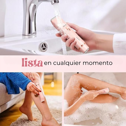 SilkyDuo l Rasuradora 2 en 1 para cuerpo y rostro