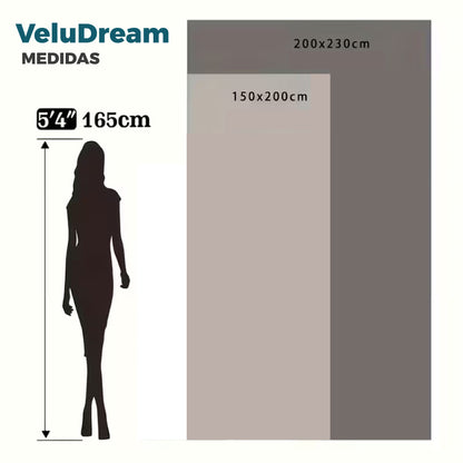 VeluDream™ – Manta de Terciopelo Suave & Lujosa